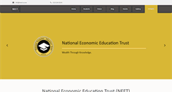 Desktop Screenshot of neet.co.za